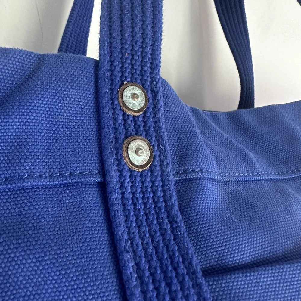 Ralph Lauren Polo Tote #3 Canvas Bag Vintage Limited Edition Pony Logo Blue NWT